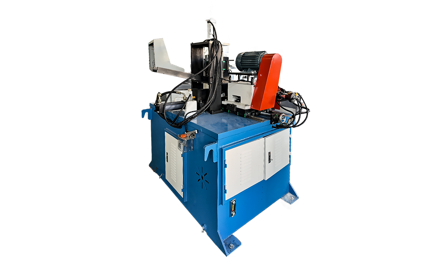 DEF50PVS Servo Tube Chamfering Machine for Short Metal and PVC Tubes