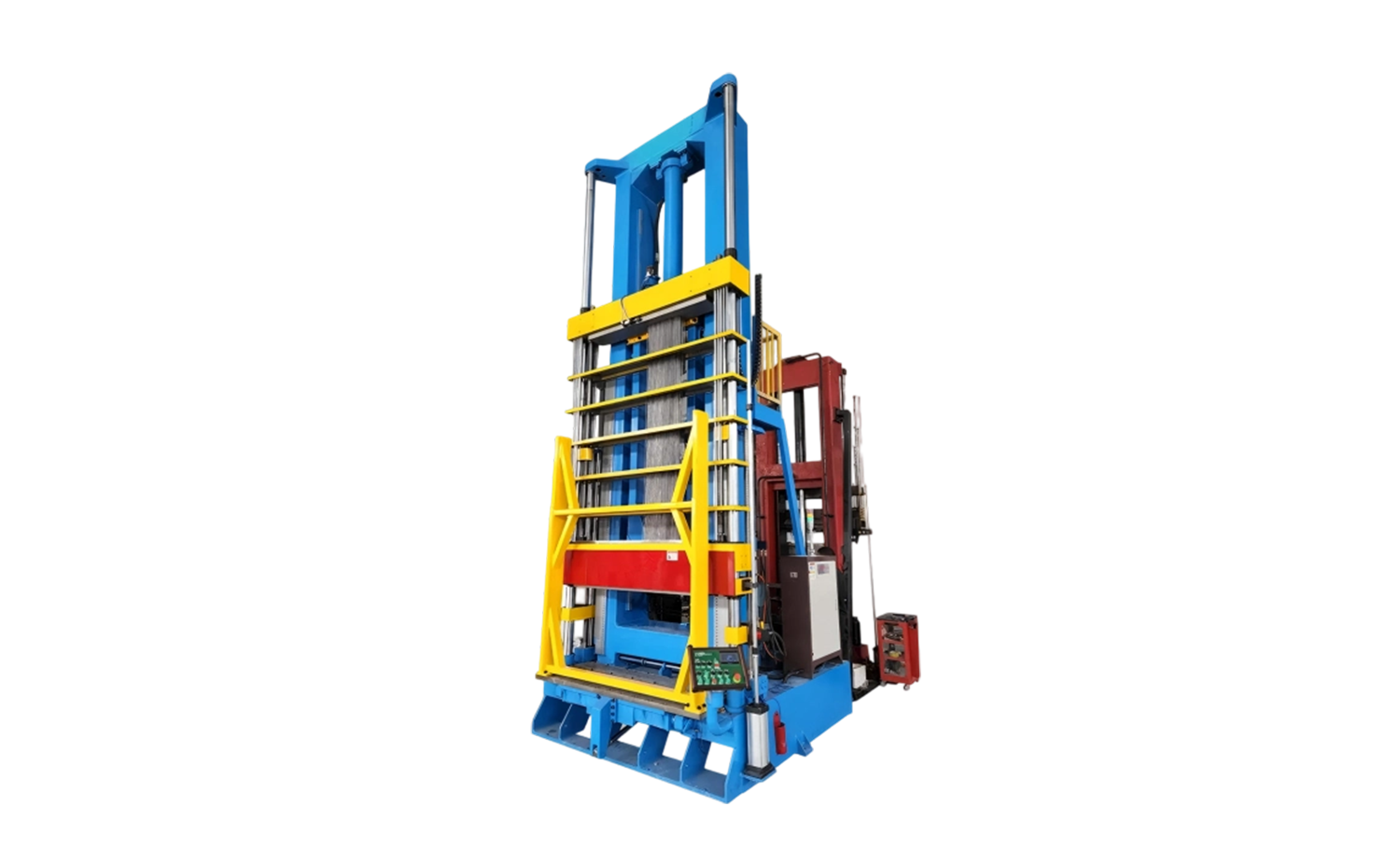 Quick Changeover Vertical Tube Expanding Machine